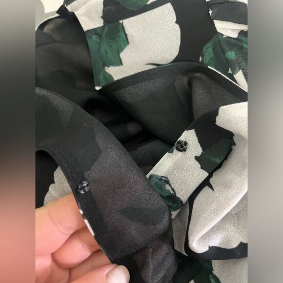 The Kooples SHORT PRINTED Floral DRESS NWT Size 1= Size S = US 4 - Picture 12 of 16